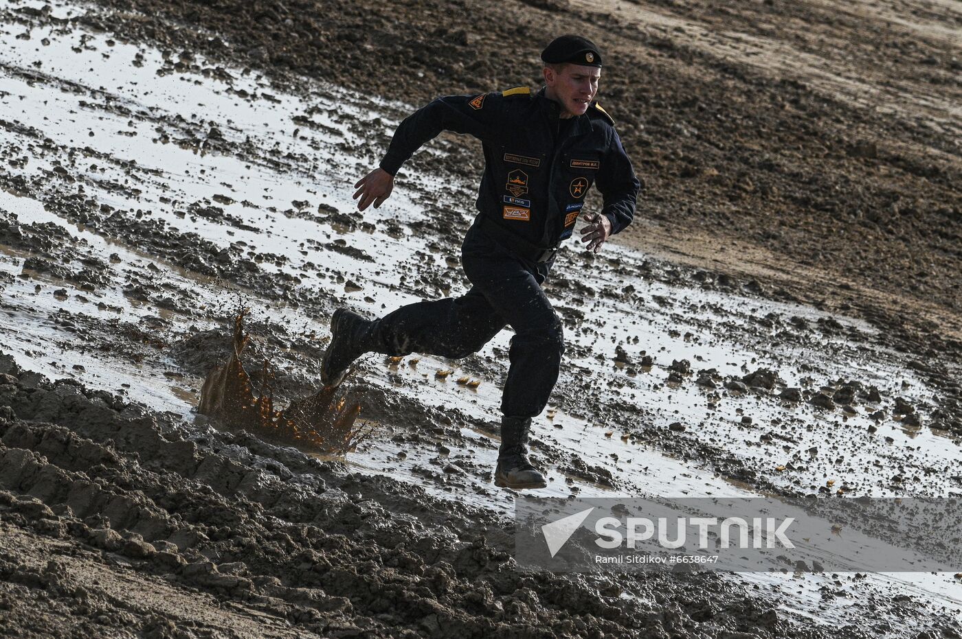 Russia Army Games Tank Biathlon