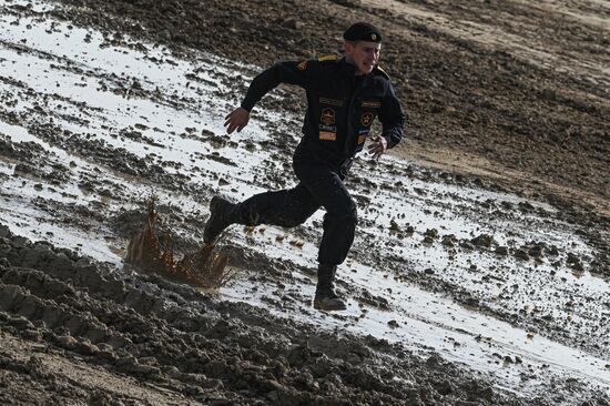 Russia Army Games Tank Biathlon