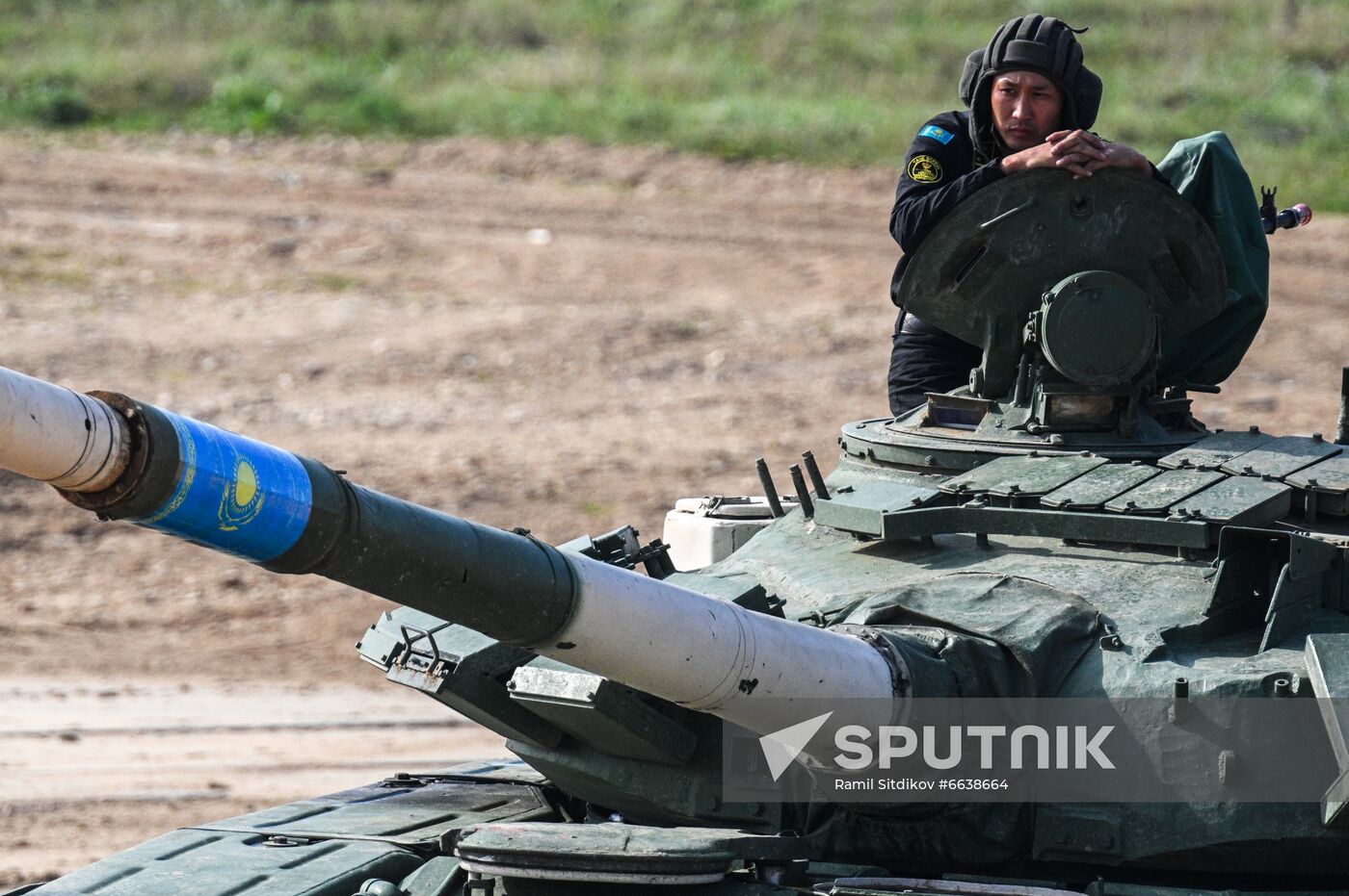 Russia Army Games Tank Biathlon