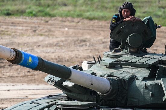 Russia Army Games Tank Biathlon