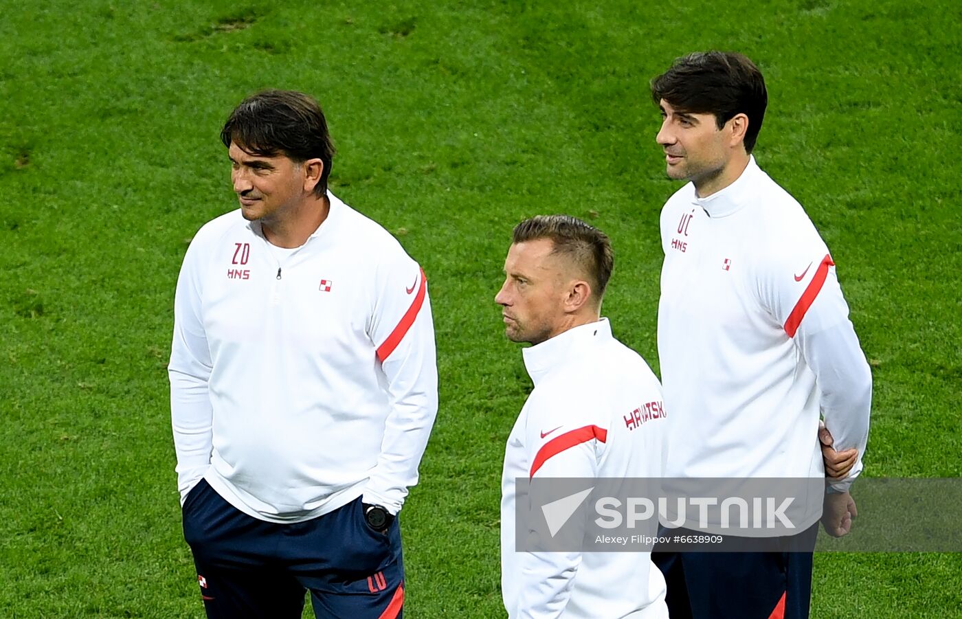 Russia Soccer World Cup 2022 Qualifiers Croatia Training