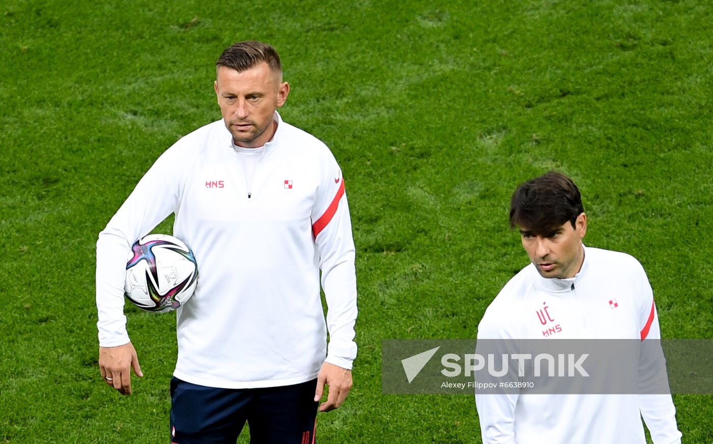 Russia Soccer World Cup 2022 Qualifiers Croatia Training