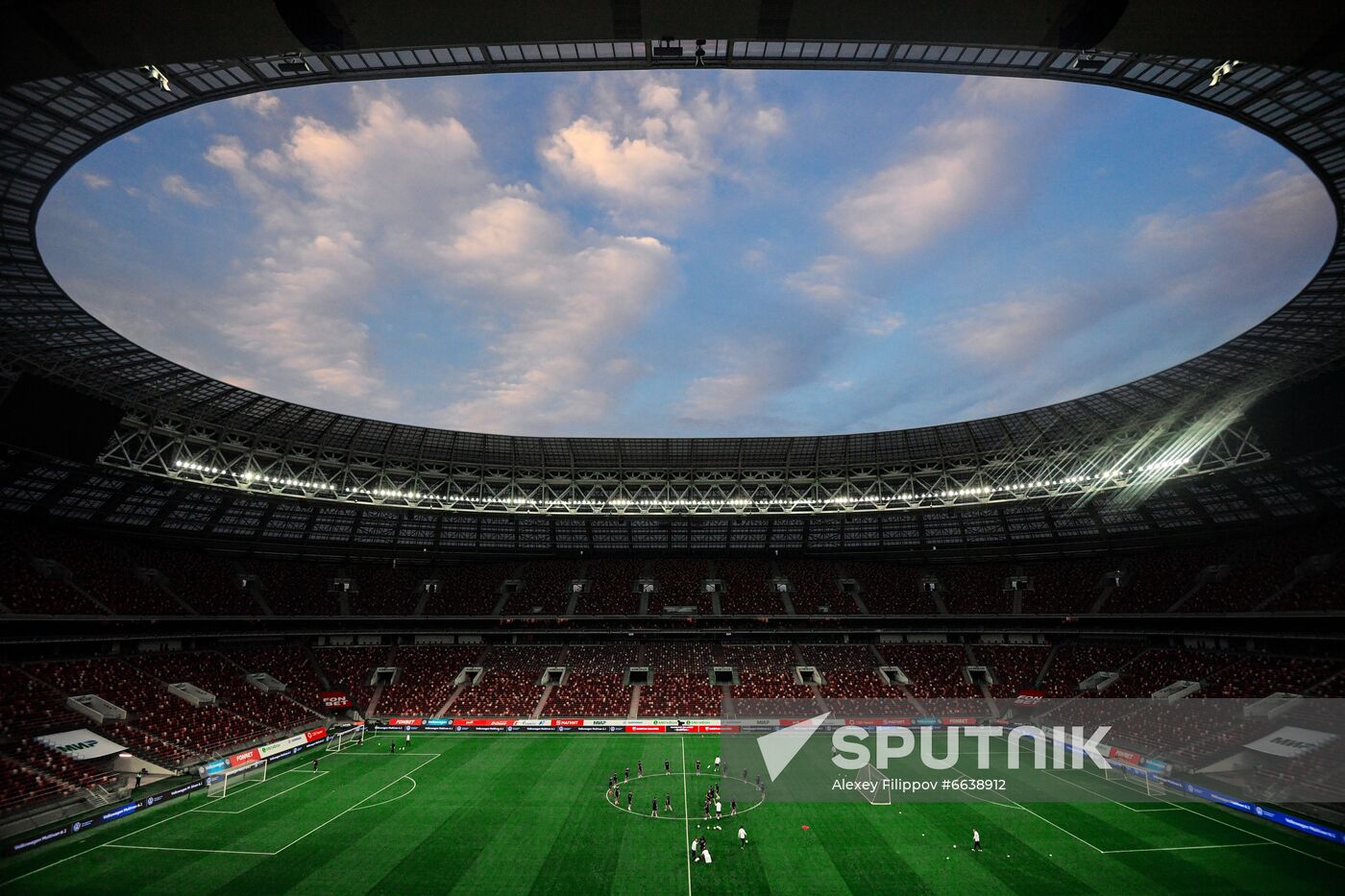 Russia Soccer World Cup 2022 Qualifiers Croatia Training