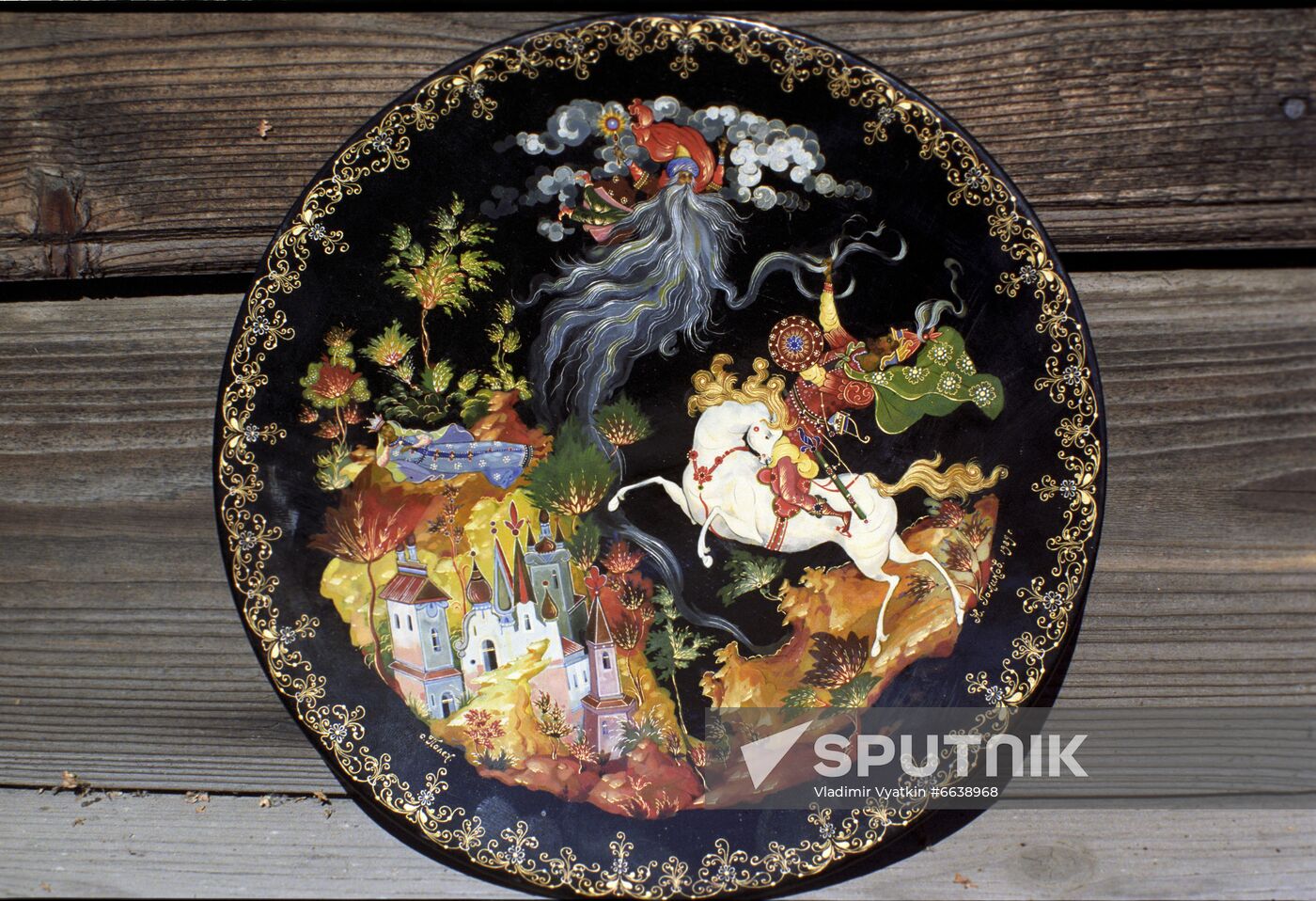 Palekh art production workshops