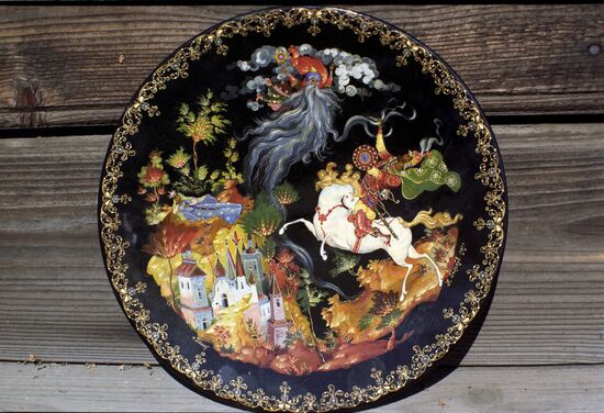 Palekh art production workshops
