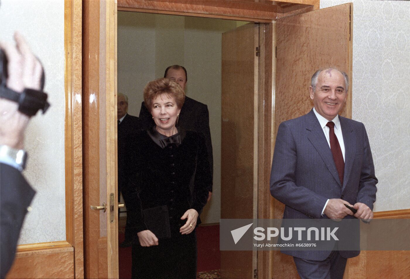 Mikhail Gorbachev's meeting with Svetoslav Roerich