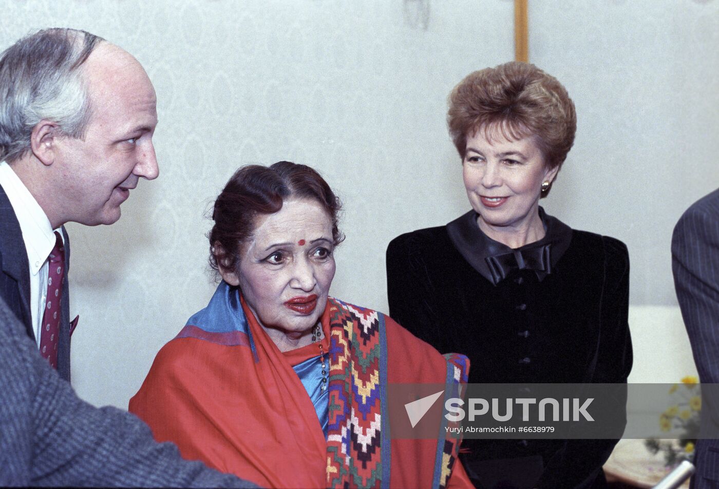 Mikhail Gorbachev's meeting with Svetoslav Roerich