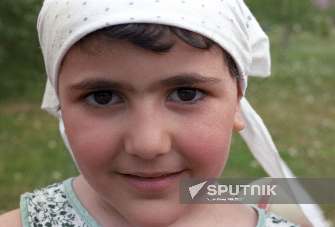 Children from Armenia at Polyana resort in Moscow Region