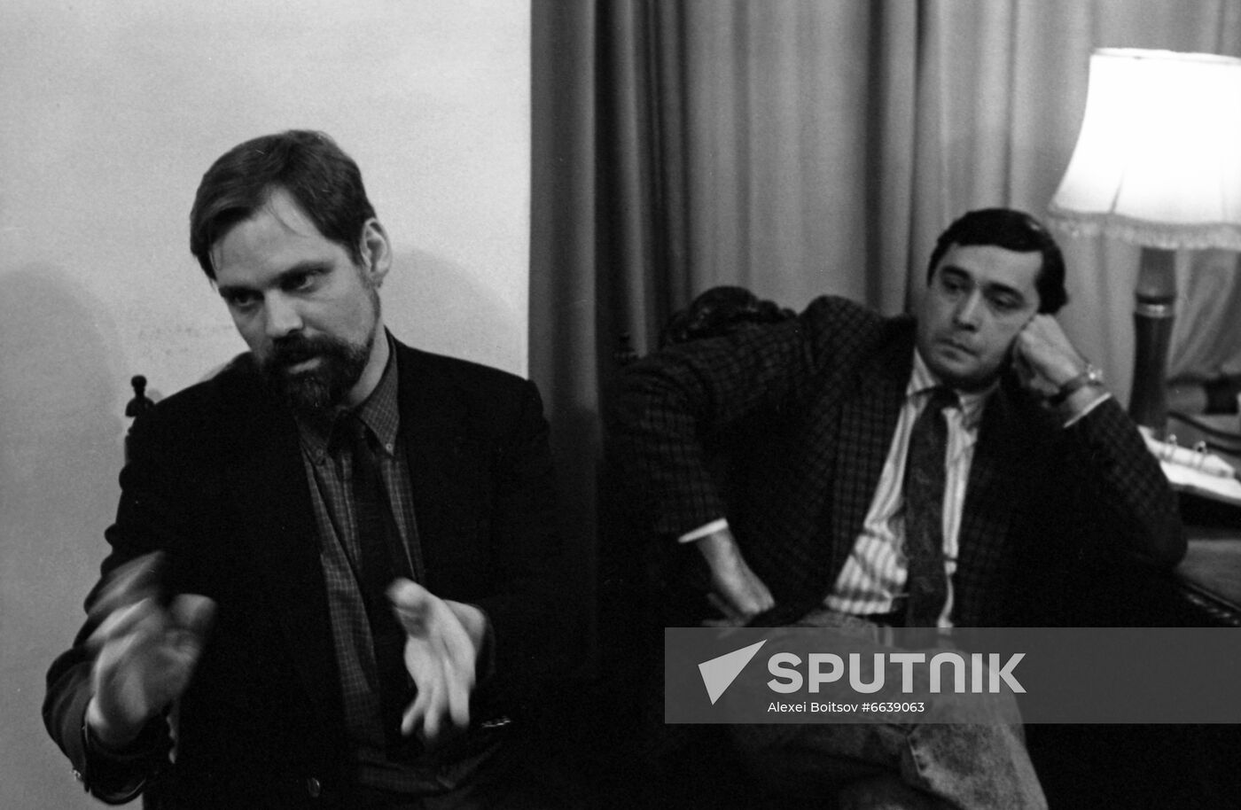 US Film Director Michael Miner in Moscow