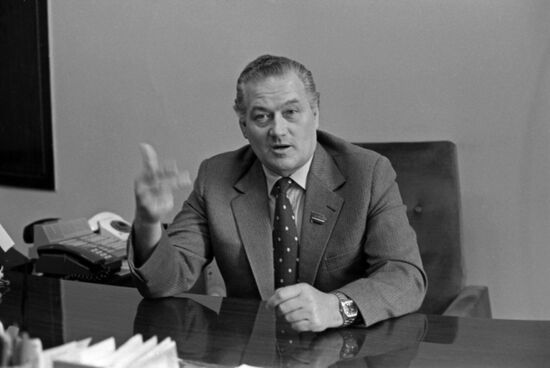 Chairman of Vilnius City Executive Committee Algirdas Vileikis