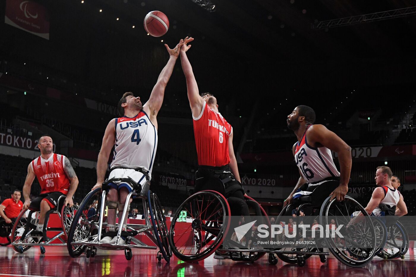 Japan Paralympics 2020 Wheelchair Basketball Men Turkey - USA