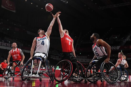 Japan Paralympics 2020 Wheelchair Basketball Men Turkey - USA