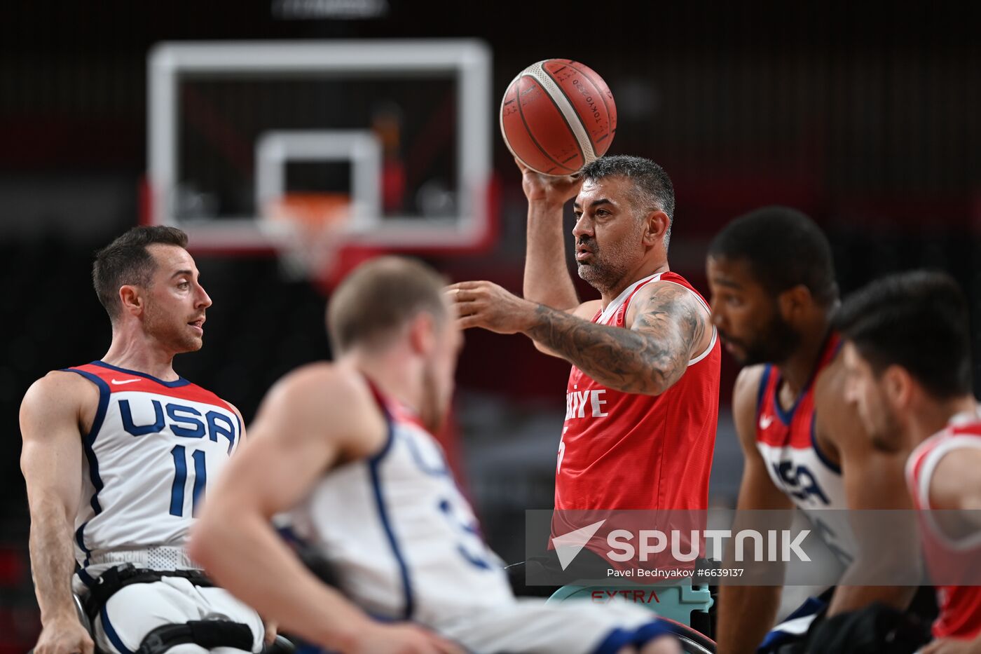 Japan Paralympics 2020 Wheelchair Basketball Men Turkey - USA