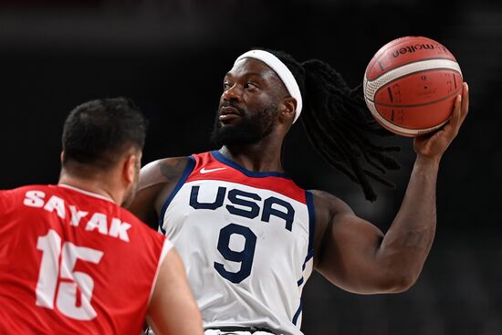 Japan Paralympics 2020 Wheelchair Basketball Men Turkey - USA