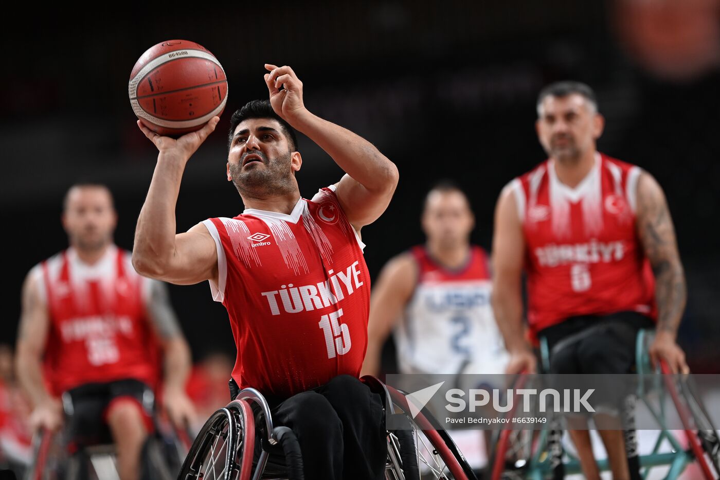 Japan Paralympics 2020 Wheelchair Basketball Men Turkey - USA