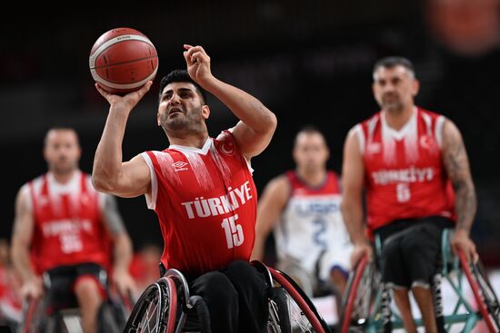 Japan Paralympics 2020 Wheelchair Basketball Men Turkey - USA