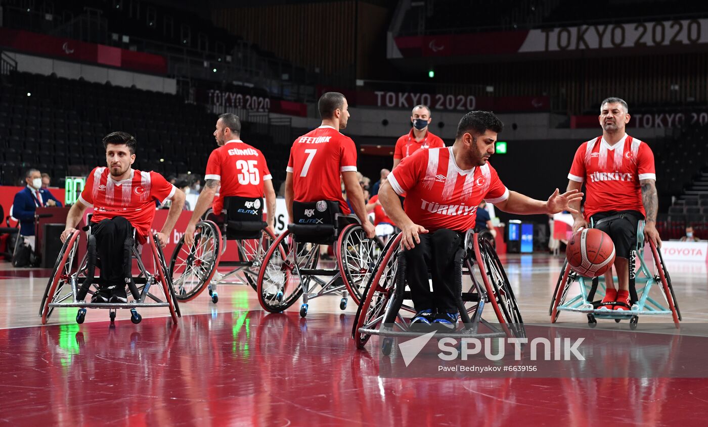 Japan Paralympics 2020 Wheelchair Basketball Men Turkey - USA