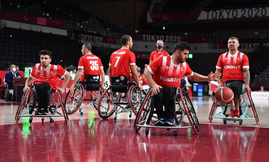 Japan Paralympics 2020 Wheelchair Basketball Men Turkey - USA