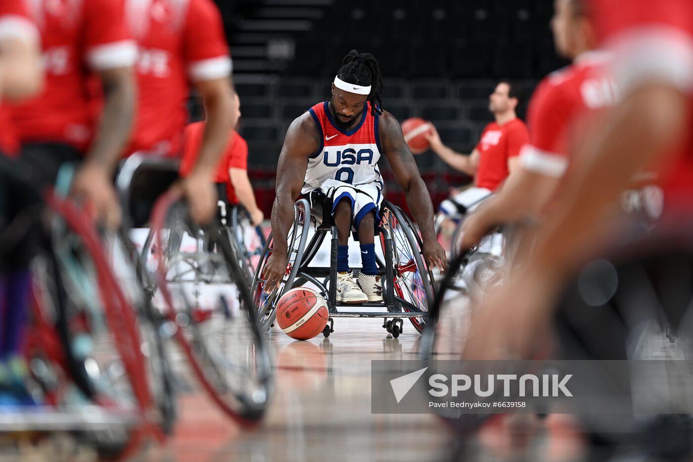 Japan Paralympics 2020 Wheelchair Basketball Men Turkey - USA