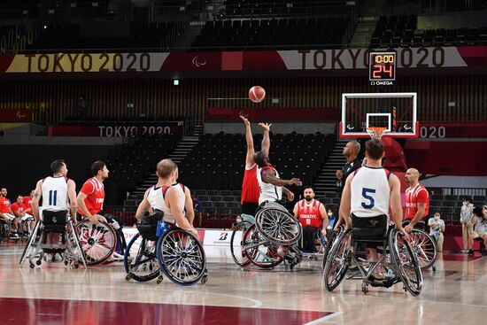 Japan Paralympics 2020 Wheelchair Basketball Men Turkey - USA