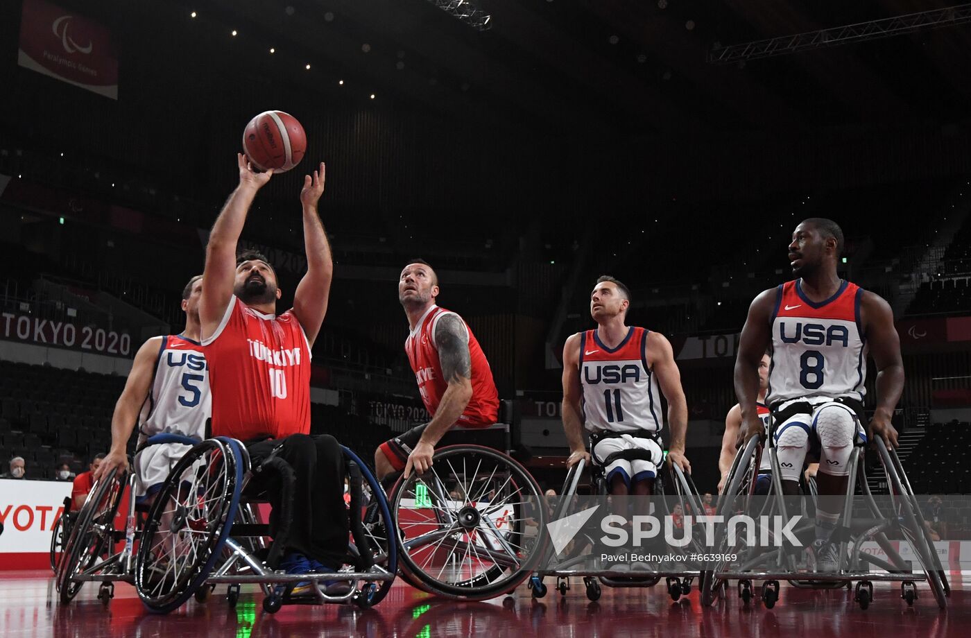 Japan Paralympics 2020 Wheelchair Basketball Men Turkey - USA