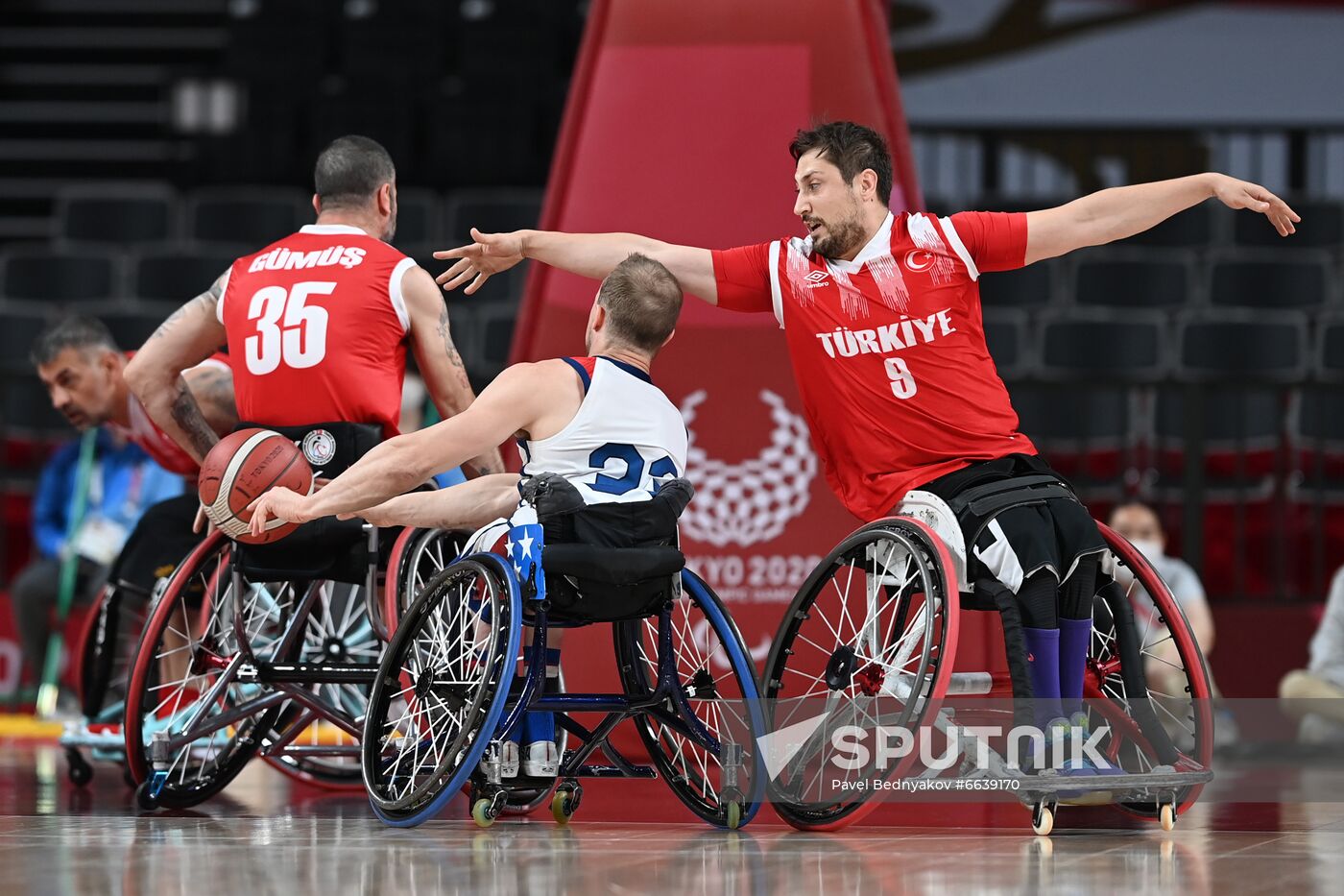 Japan Paralympics 2020 Wheelchair Basketball Men Turkey - USA