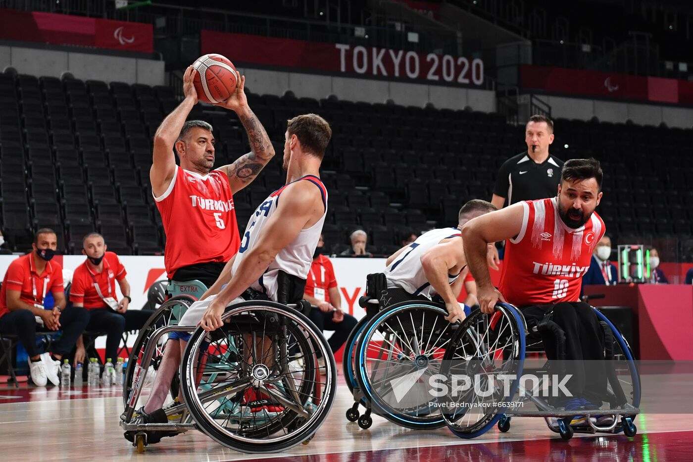 Japan Paralympics 2020 Wheelchair Basketball Men Turkey - USA