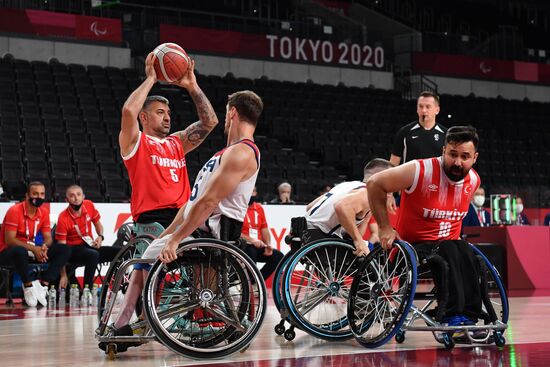 Japan Paralympics 2020 Wheelchair Basketball Men Turkey - USA