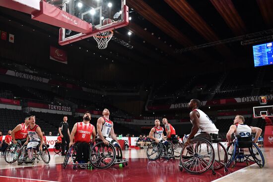Japan Paralympics 2020 Wheelchair Basketball Men Turkey - USA