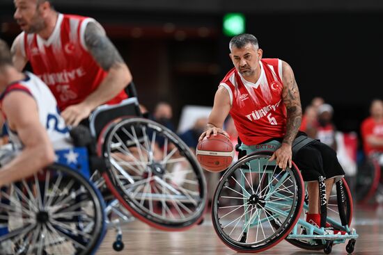 Japan Paralympics 2020 Wheelchair Basketball Men Turkey - USA