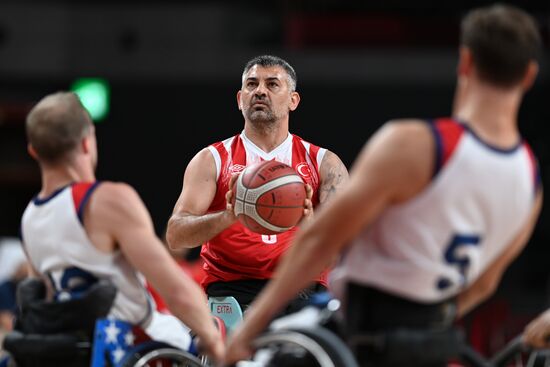 Japan Paralympics 2020 Wheelchair Basketball Men Turkey - USA