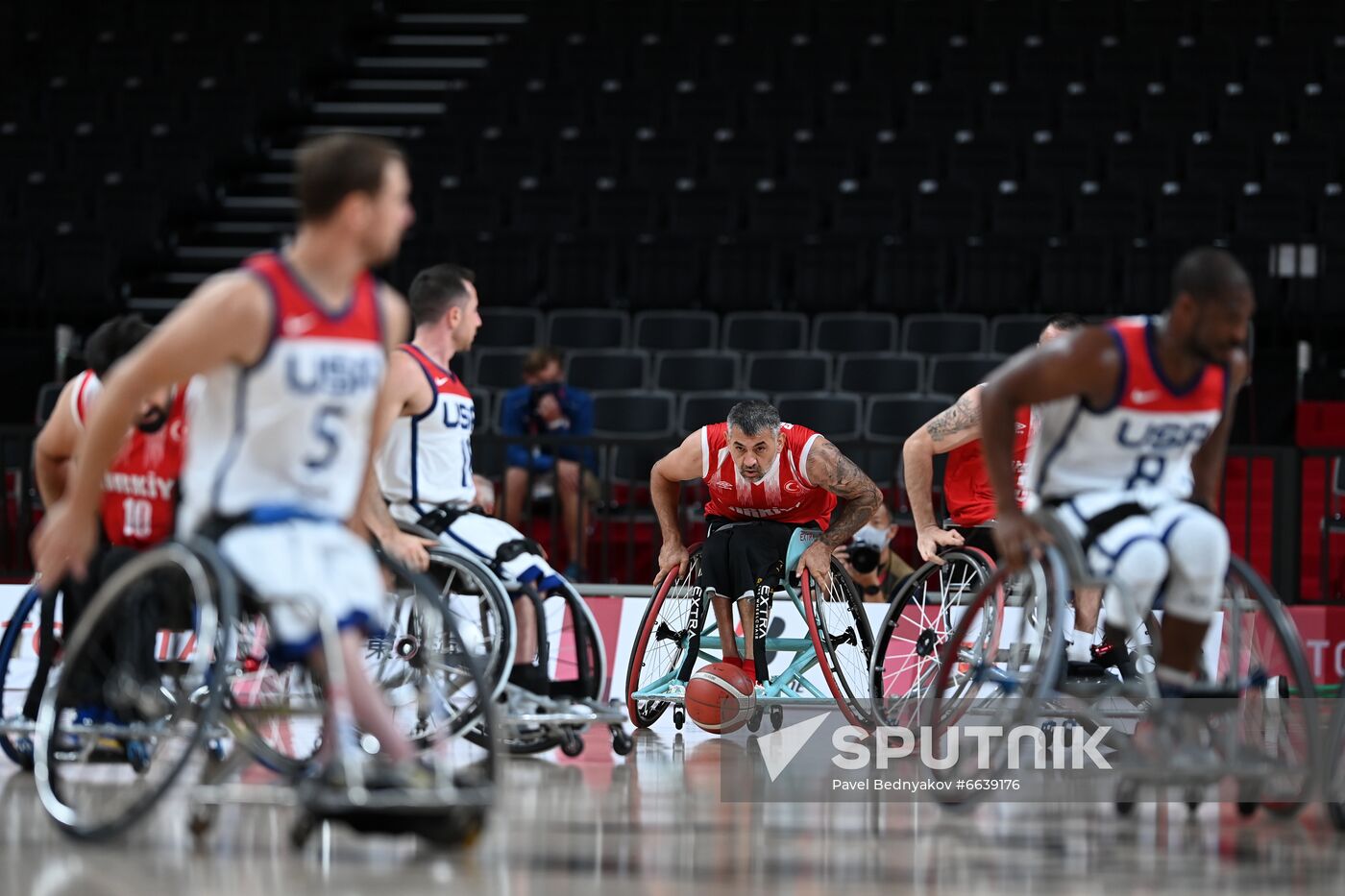 Japan Paralympics 2020 Wheelchair Basketball Men Turkey - USA