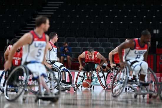 Japan Paralympics 2020 Wheelchair Basketball Men Turkey - USA