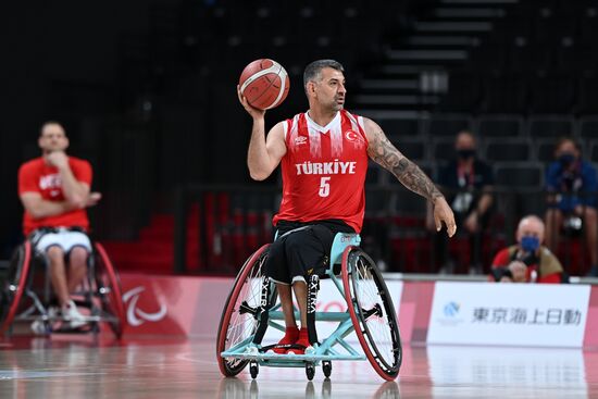 Japan Paralympics 2020 Wheelchair Basketball Men Turkey - USA
