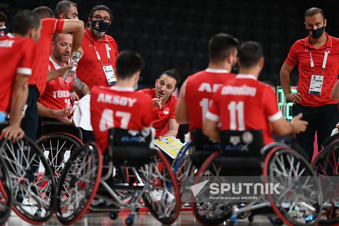 Japan Paralympics 2020 Wheelchair Basketball Men Turkey - USA