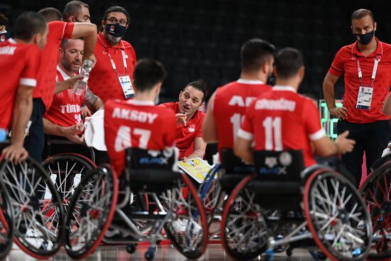 Japan Paralympics 2020 Wheelchair Basketball Men Turkey - USA