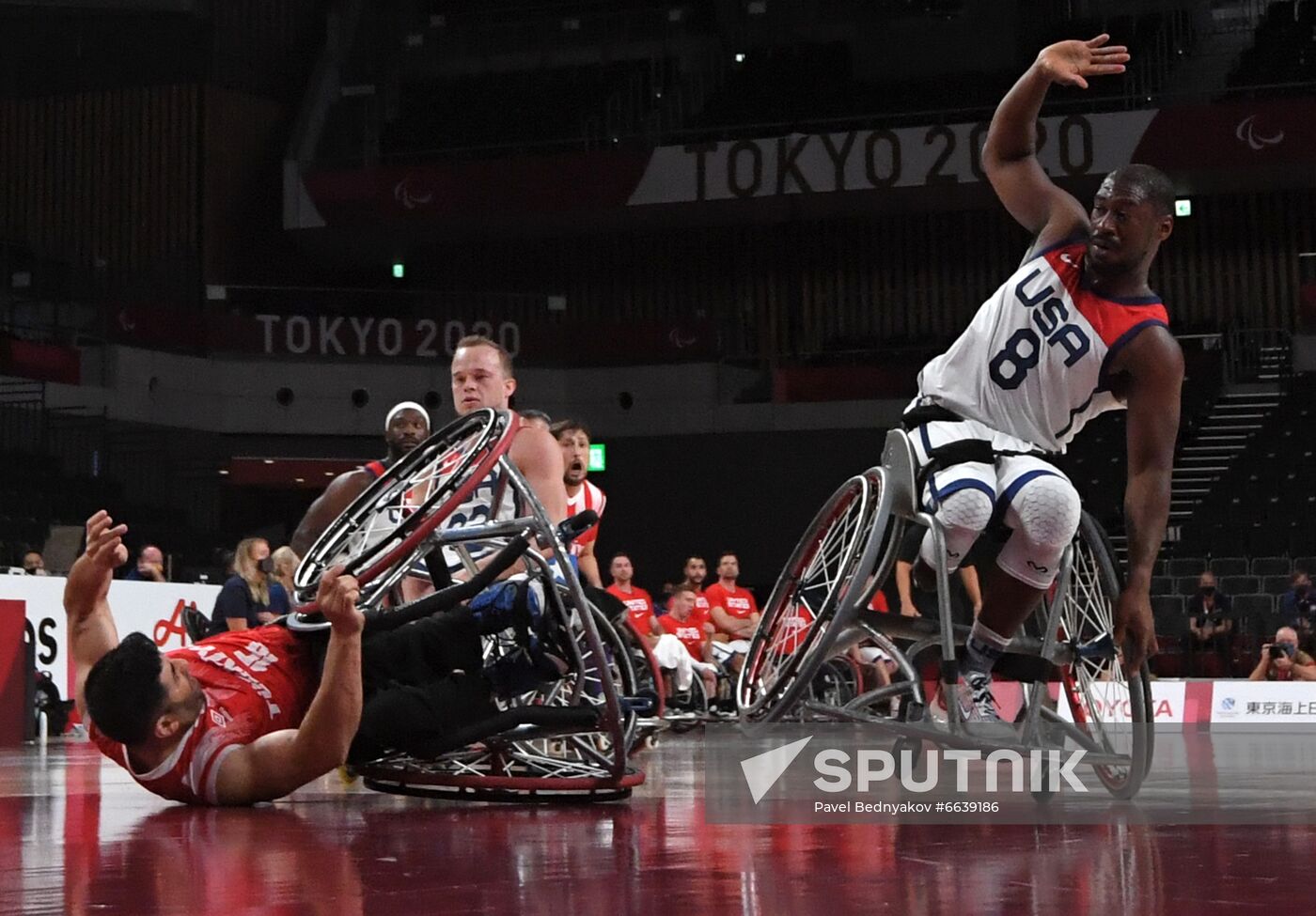 Japan Paralympics 2020 Wheelchair Basketball Men Turkey - USA