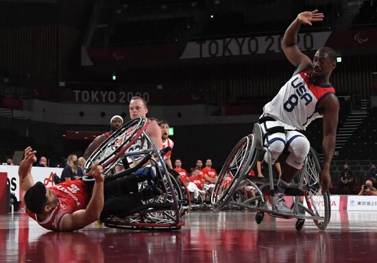 Japan Paralympics 2020 Wheelchair Basketball Men Turkey - USA
