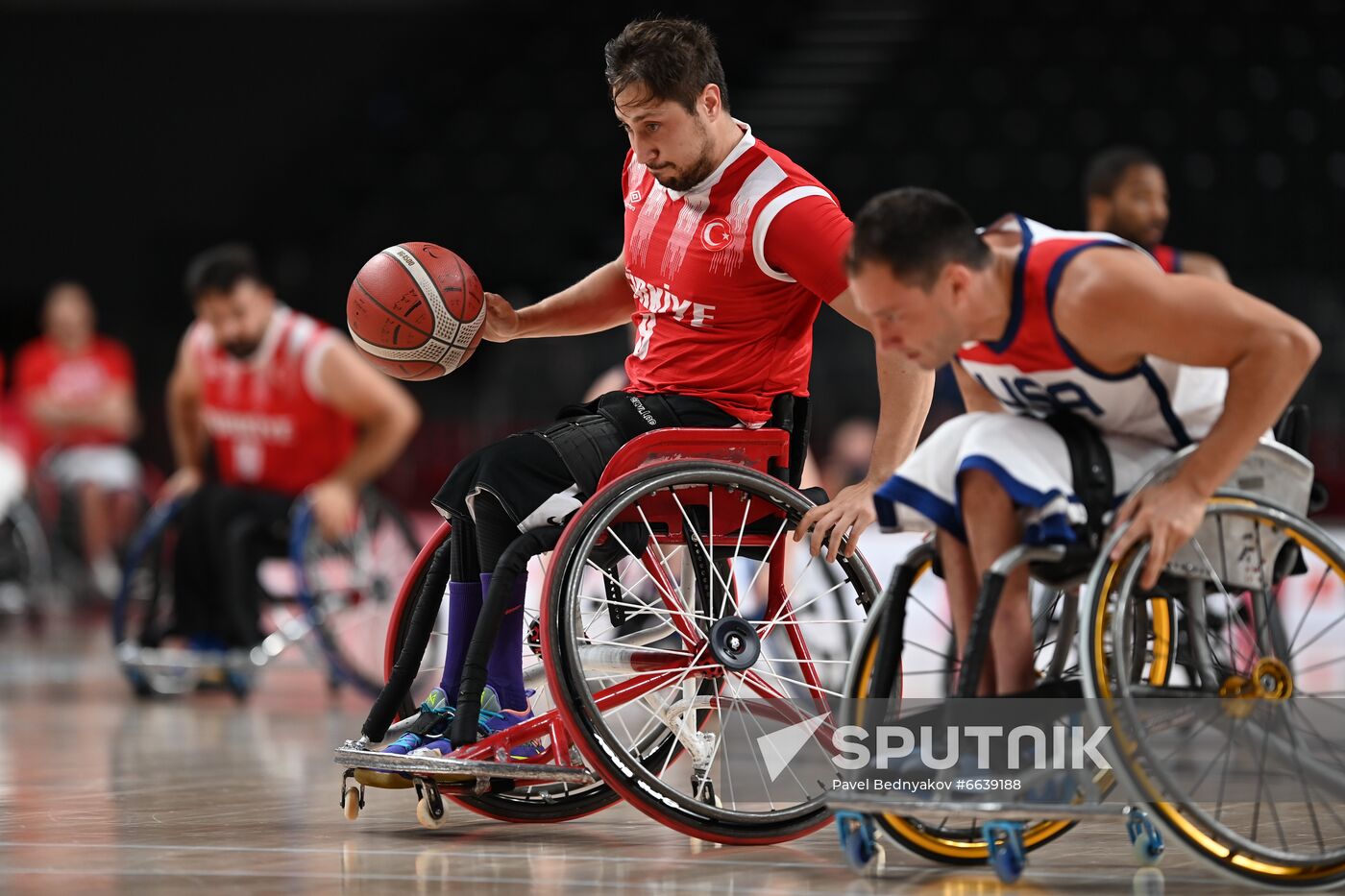 Japan Paralympics 2020 Wheelchair Basketball Men Turkey - USA