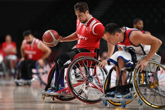 Japan Paralympics 2020 Wheelchair Basketball Men Turkey - USA