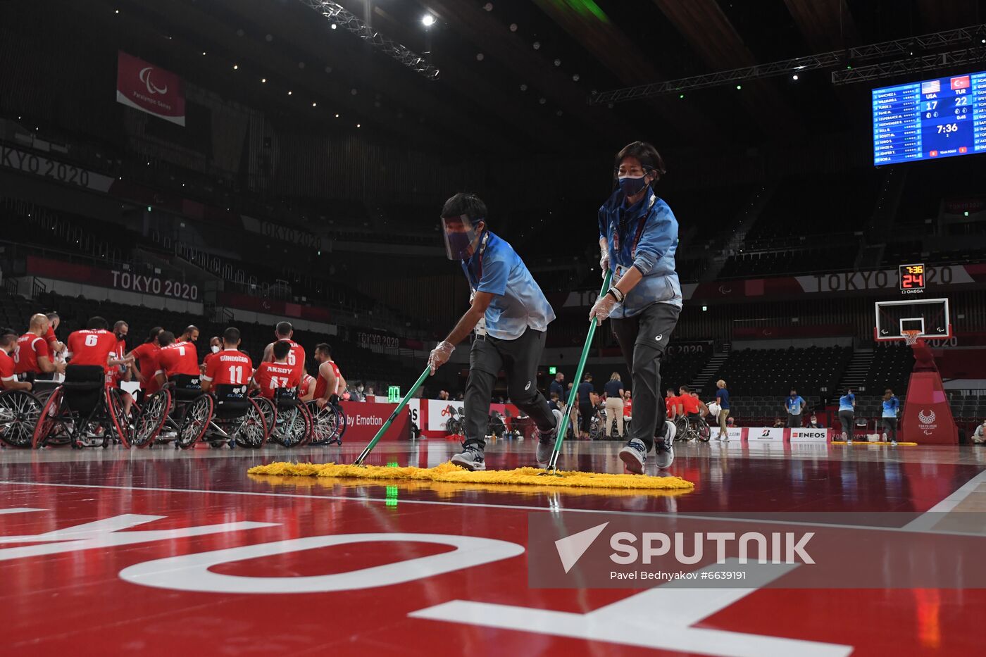 Japan Paralympics 2020 Wheelchair Basketball Men Turkey - USA