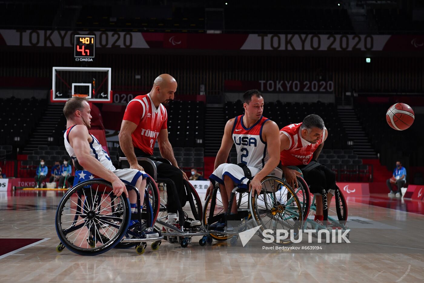 Japan Paralympics 2020 Wheelchair Basketball Men Turkey - USA