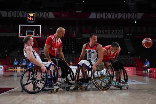 Japan Paralympics 2020 Wheelchair Basketball Men Turkey - USA