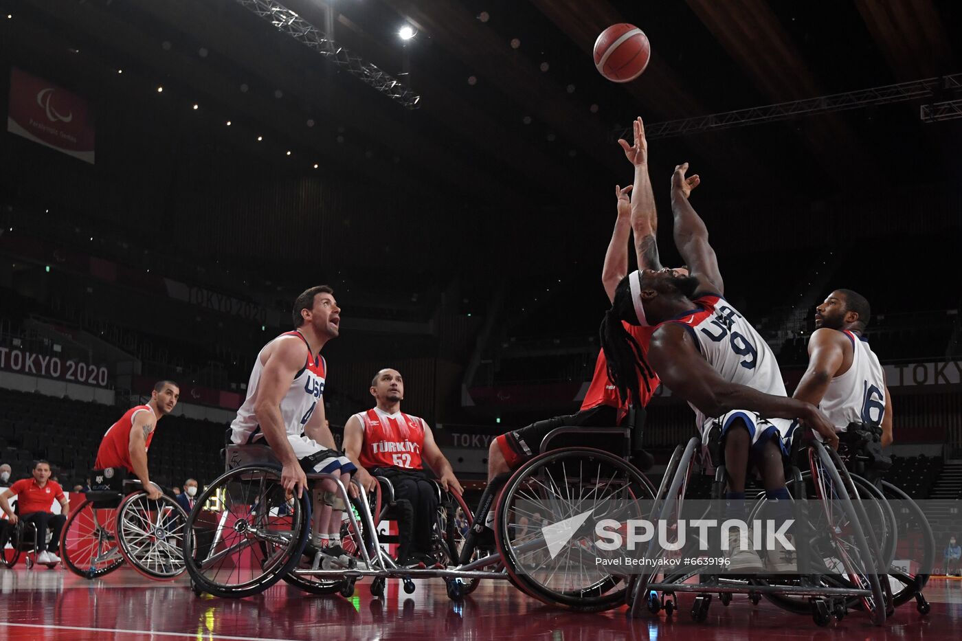 Japan Paralympics 2020 Wheelchair Basketball Men Turkey - USA
