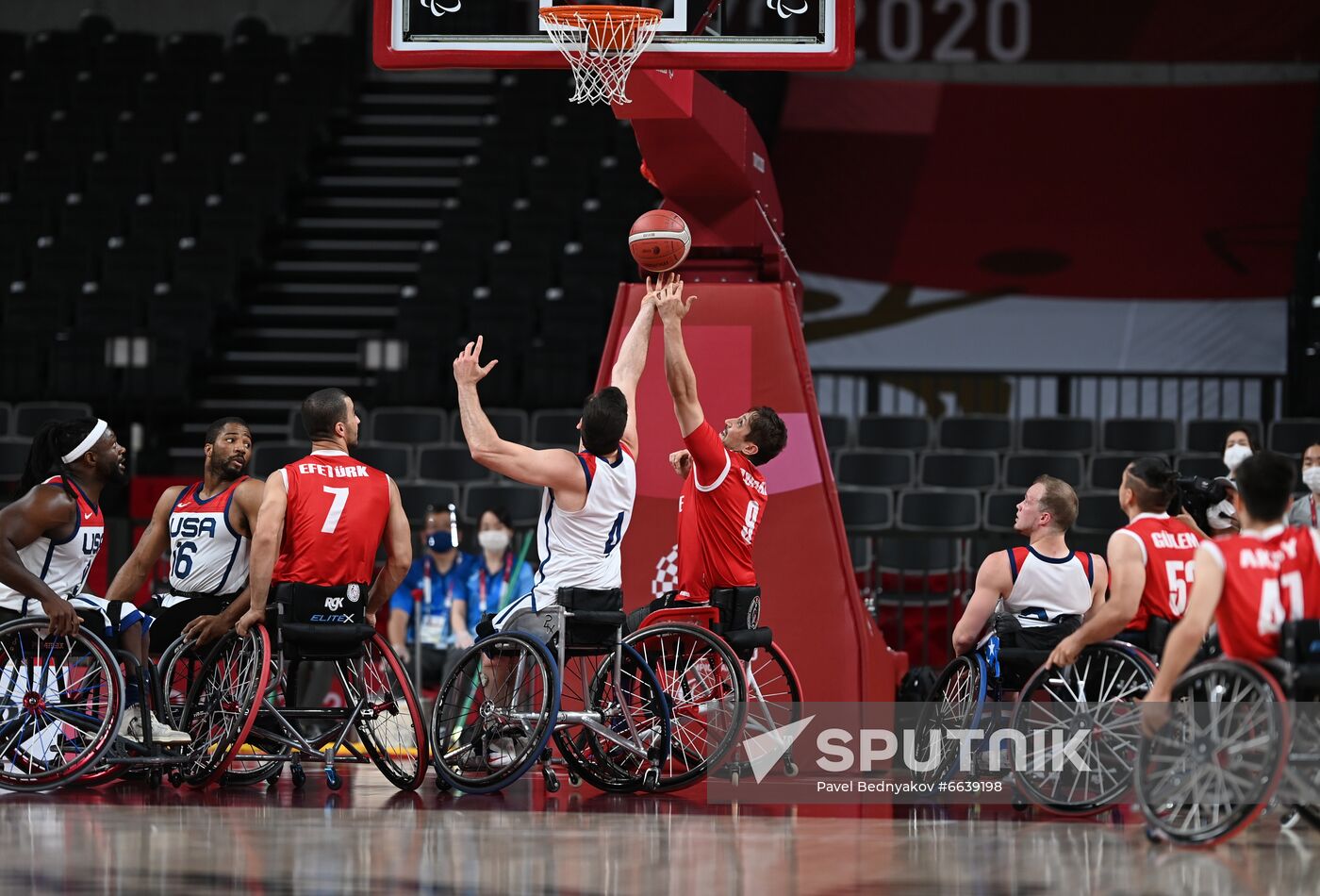Japan Paralympics 2020 Wheelchair Basketball Men Turkey - USA