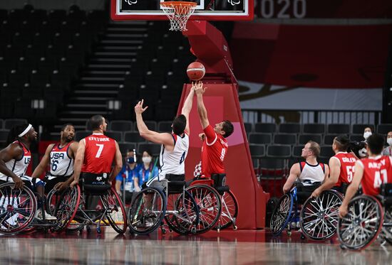 Japan Paralympics 2020 Wheelchair Basketball Men Turkey - USA