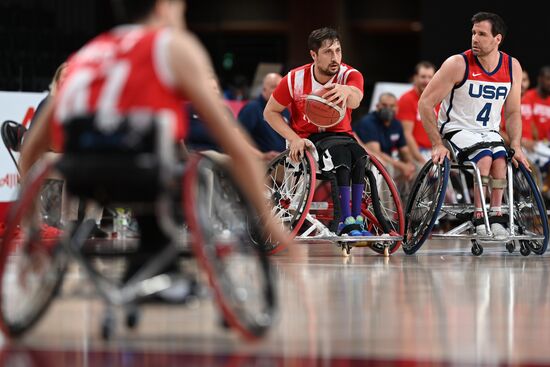 Japan Paralympics 2020 Wheelchair Basketball Men Turkey - USA