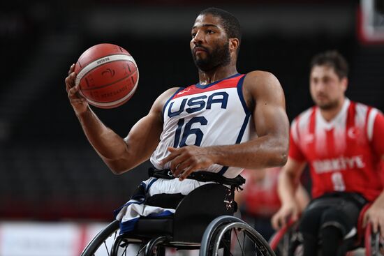Japan Paralympics 2020 Wheelchair Basketball Men Turkey - USA
