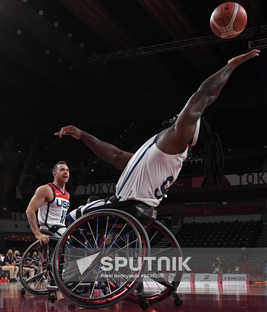 Japan Paralympics 2020 Wheelchair Basketball Men Turkey - USA