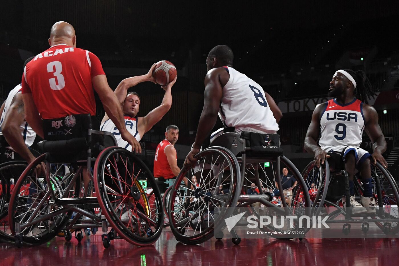 Japan Paralympics 2020 Wheelchair Basketball Men Turkey - USA